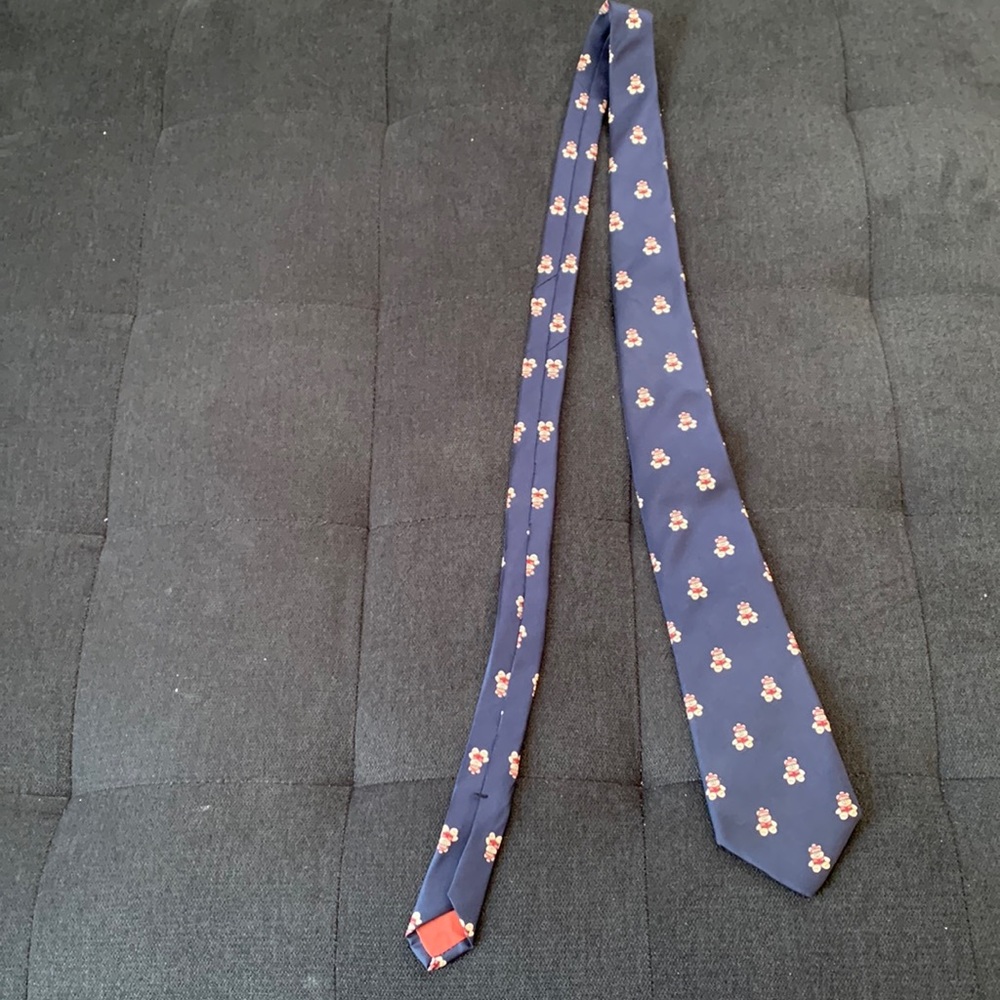 Men’s bear Christmas tie